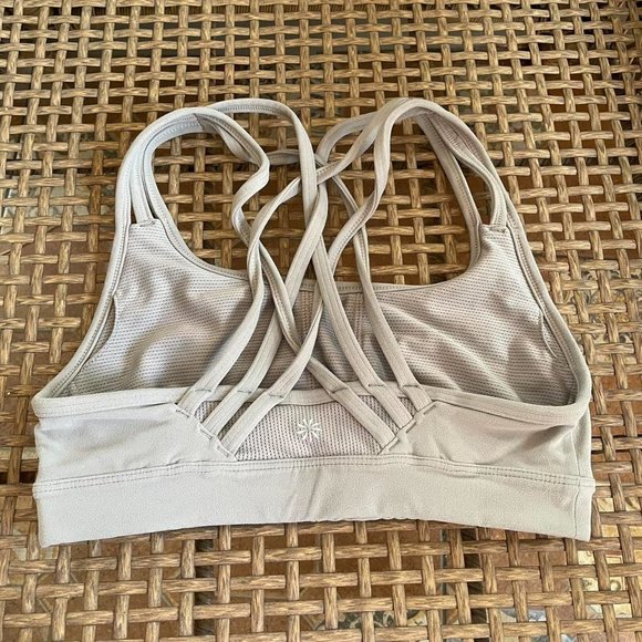 Athleta Gray Sports Bra - Picture 2 of 3